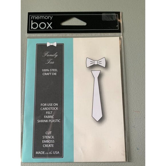 Memory Box Family Ties 100% Steel Craft Die Style 98307 - Picture 4 of 4